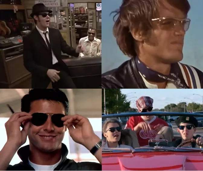 Cómo las gafas de sol en el cine influyen en las tendencias de moda